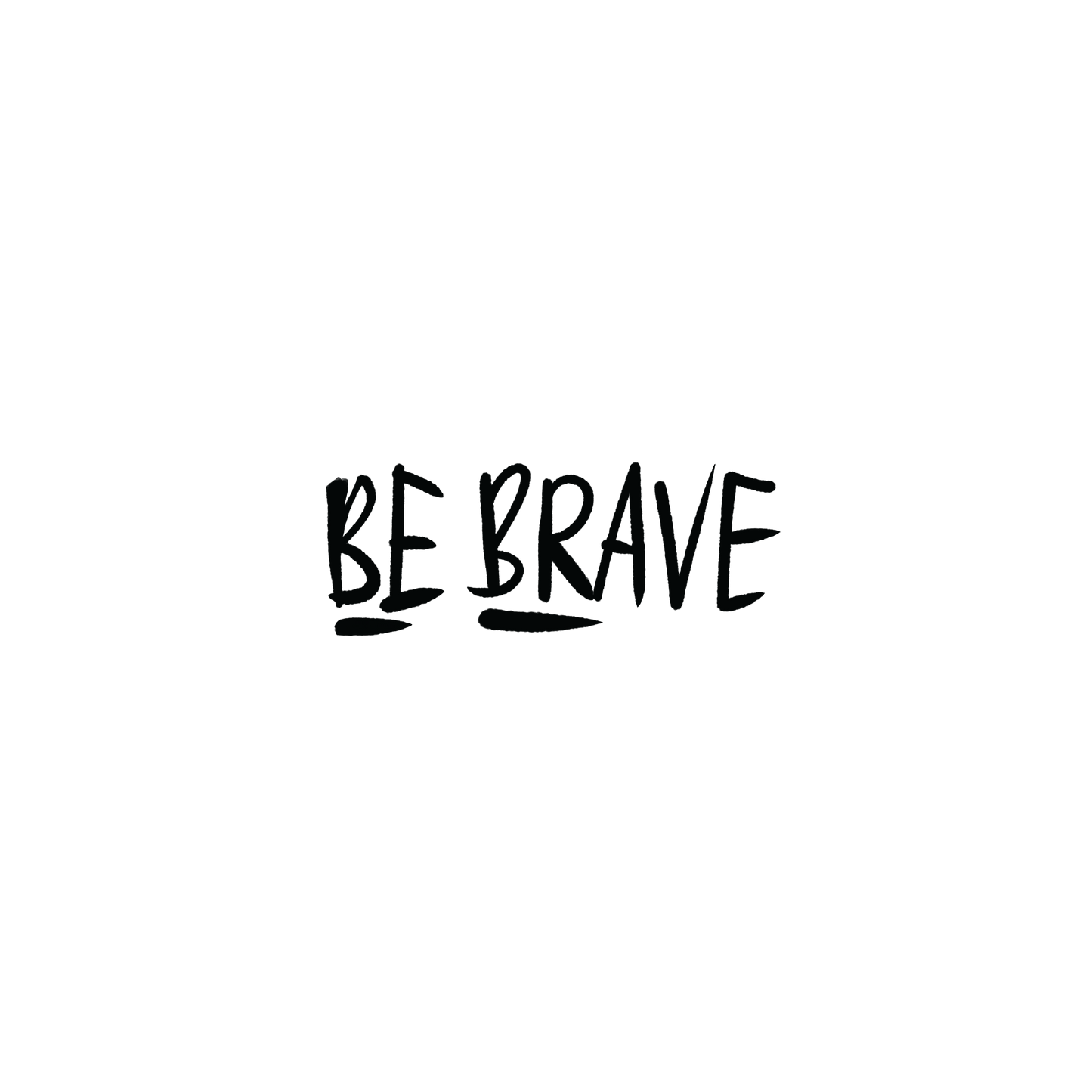 Oh My Ink temporary tattoo - Be Brave