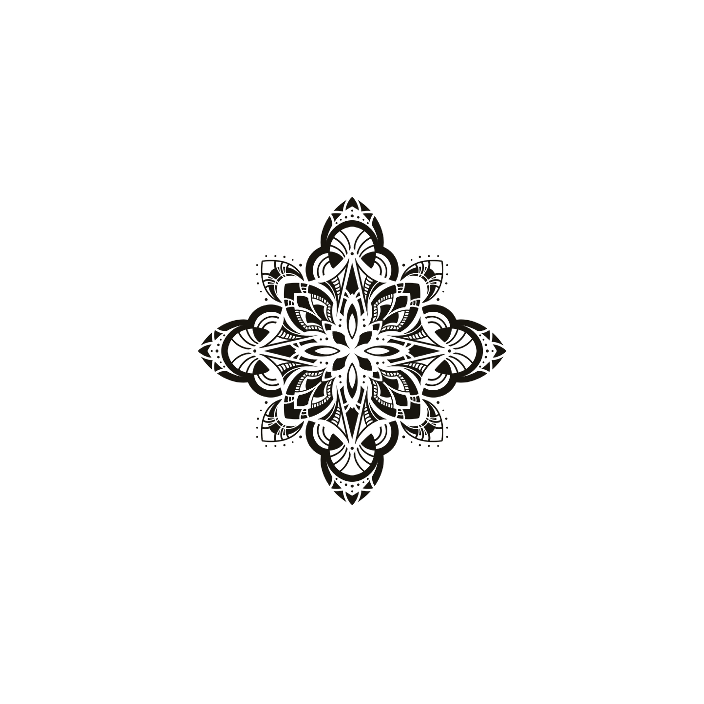 Oh My Ink temporary tattoo - Mandala V3
