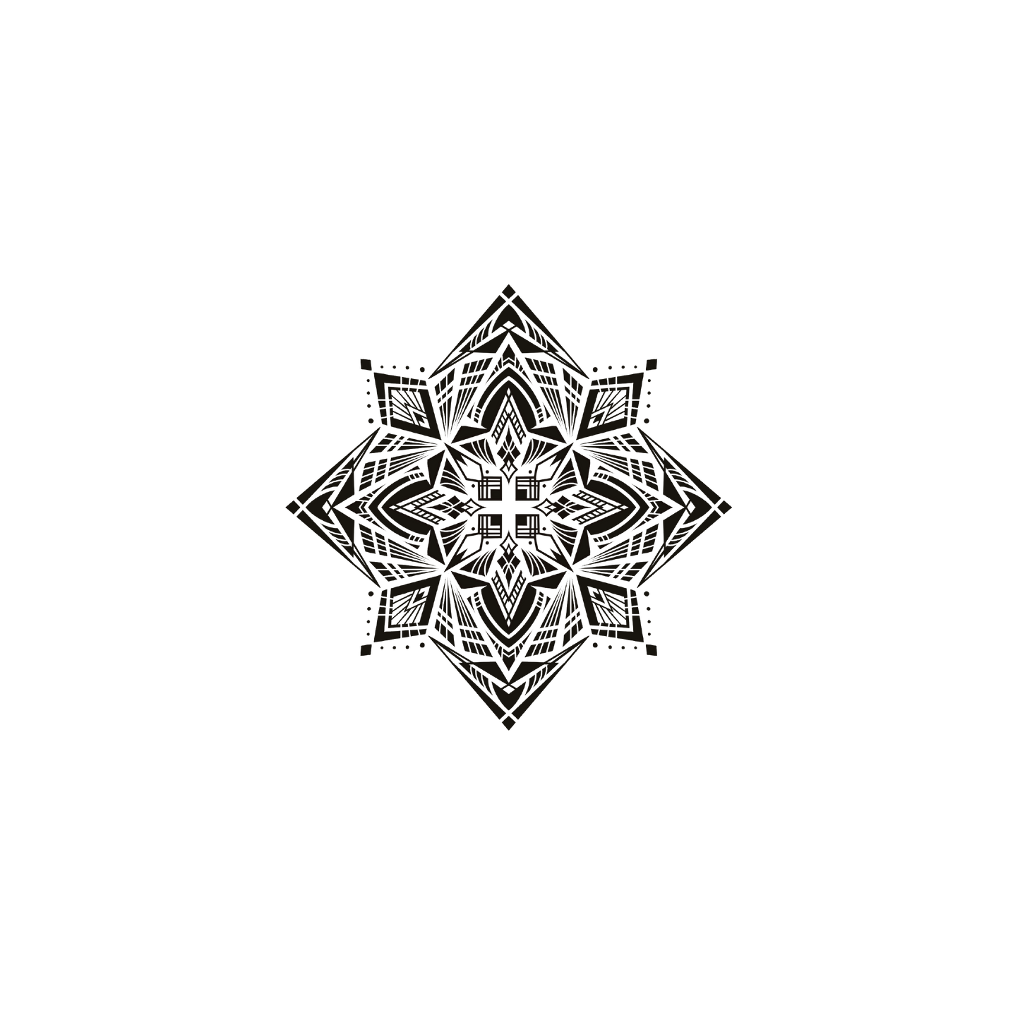 Oh My Ink temporary tattoo - Mandala V6