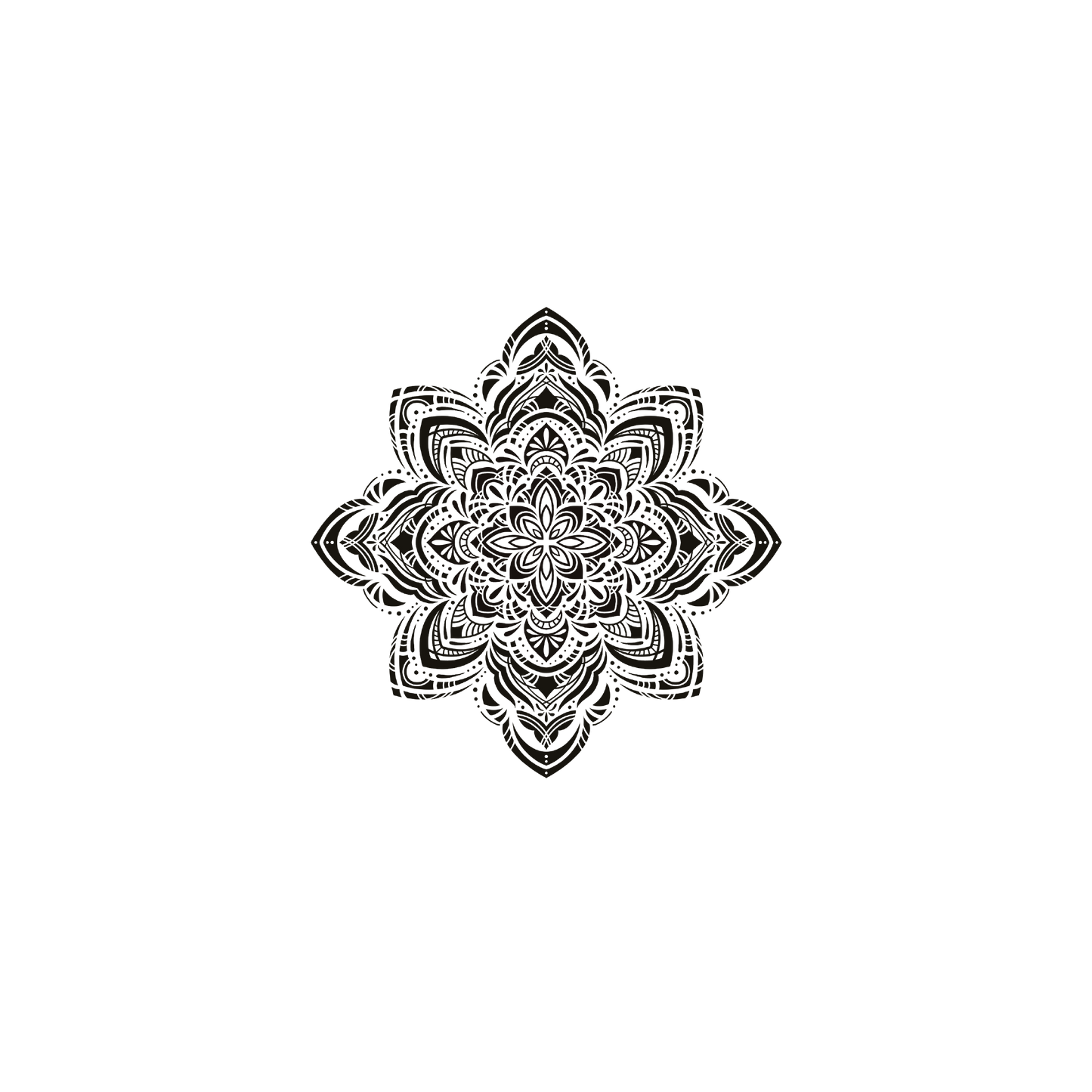 Oh My Ink temporary tattoo - Mandala V9