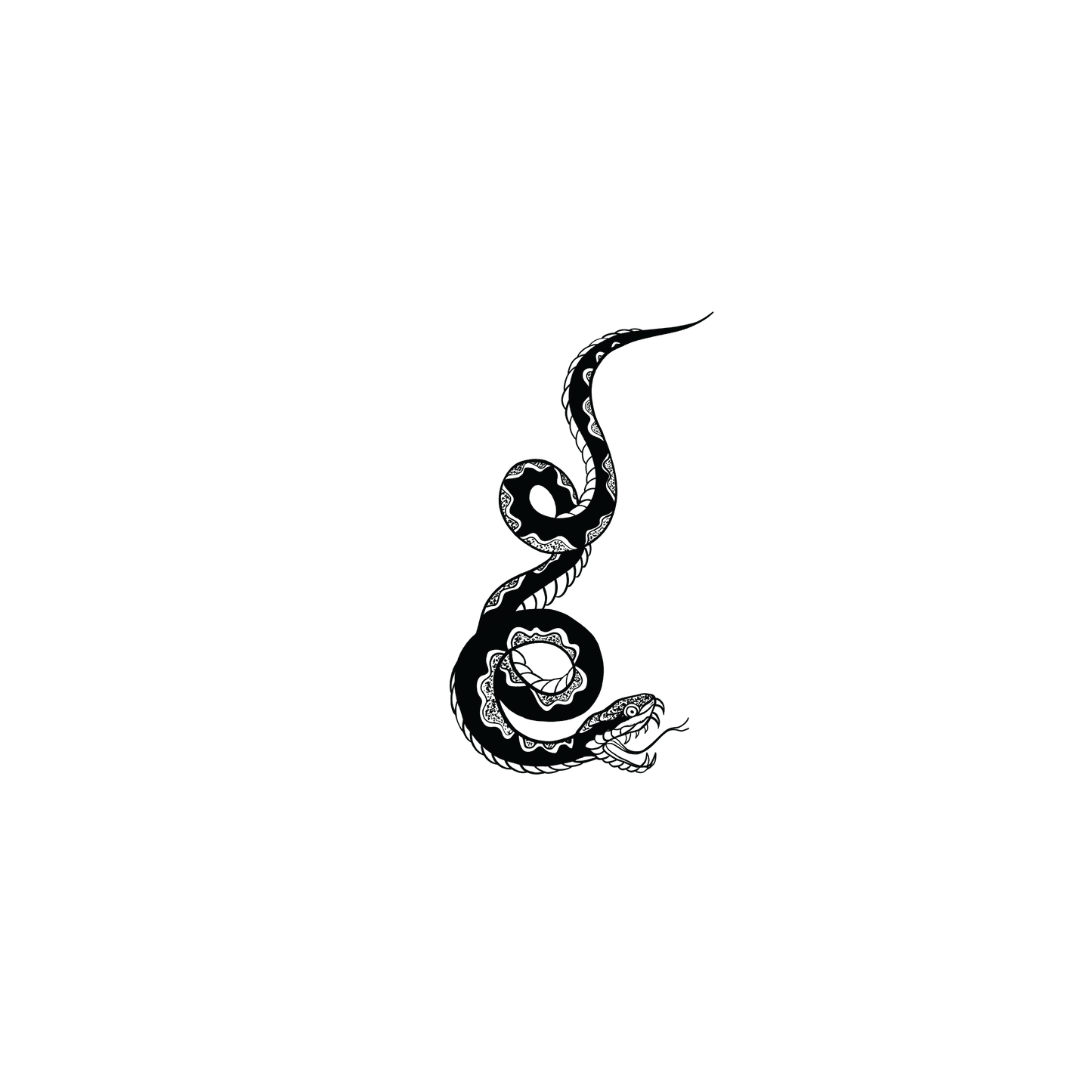 Oh My Ink temporary tattoo - Snake V1