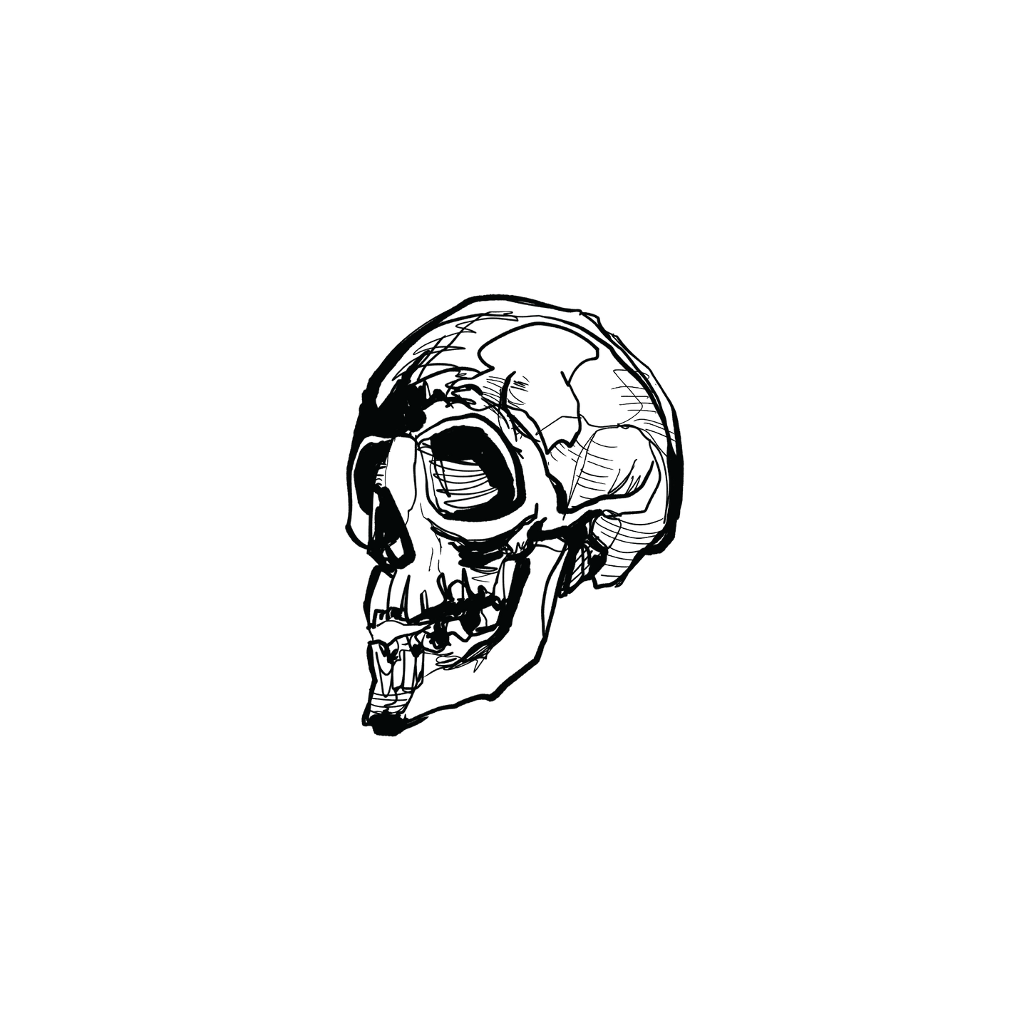 Oh My Ink temporary tattoo - Skull V2