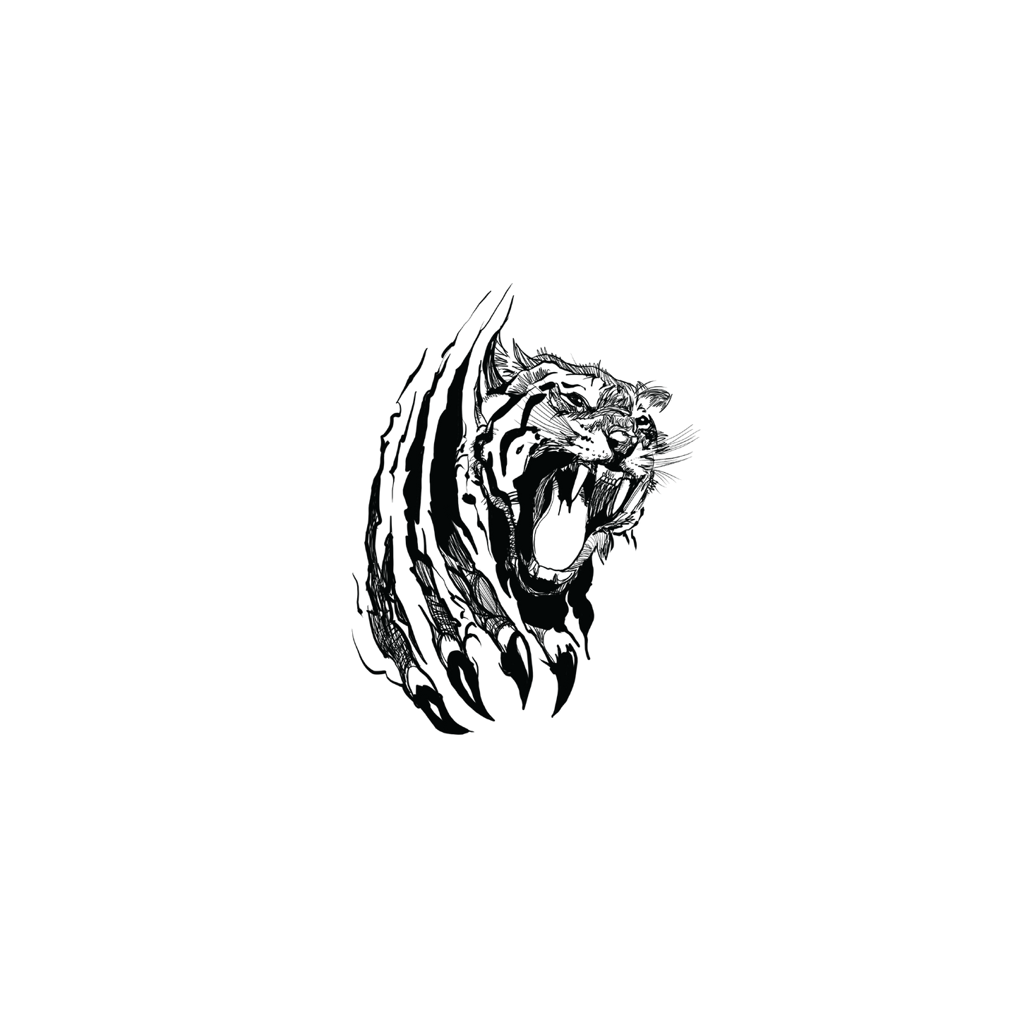 Oh My Ink temporary tattoo - Tigon V8