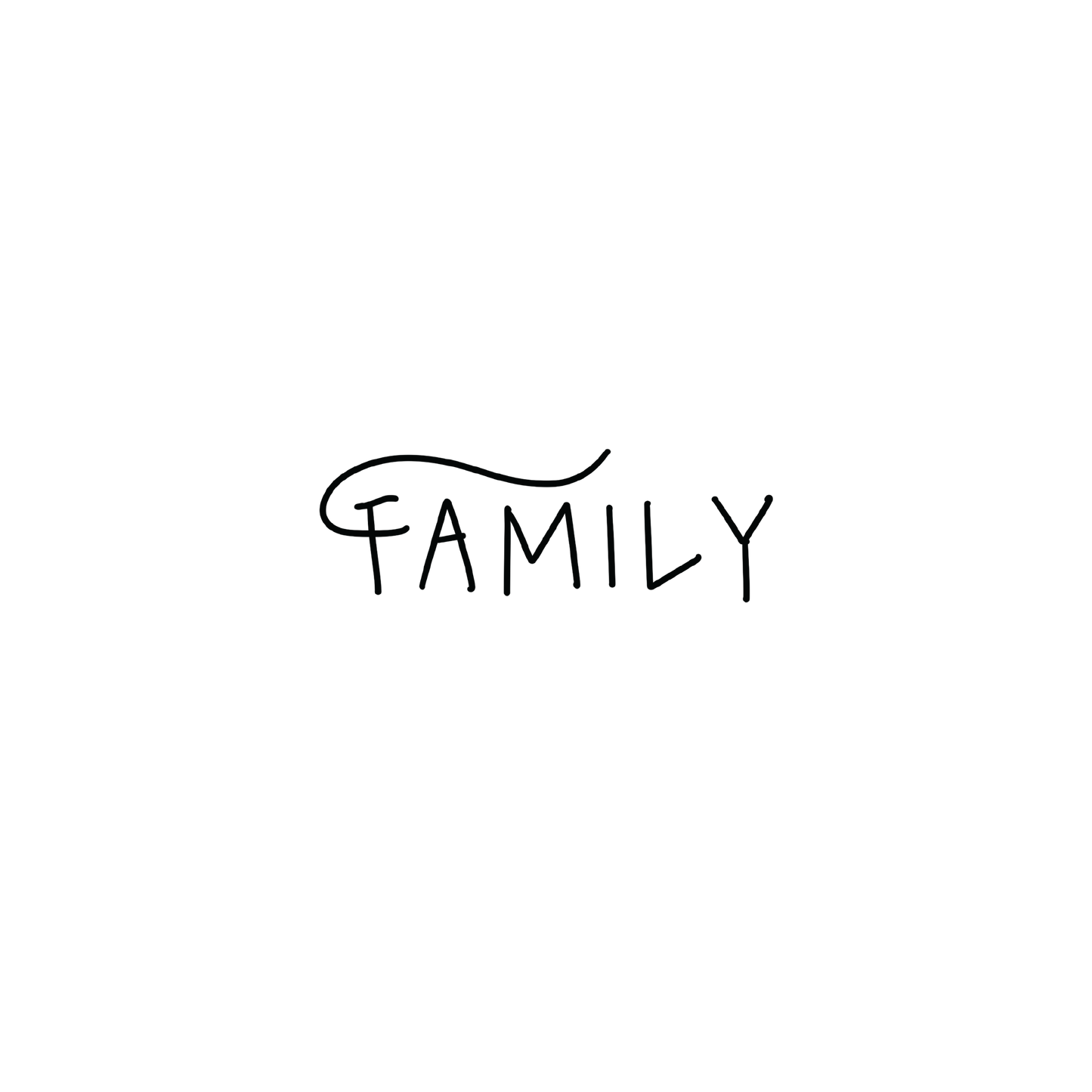 Oh My Ink temporary tattoo - Family