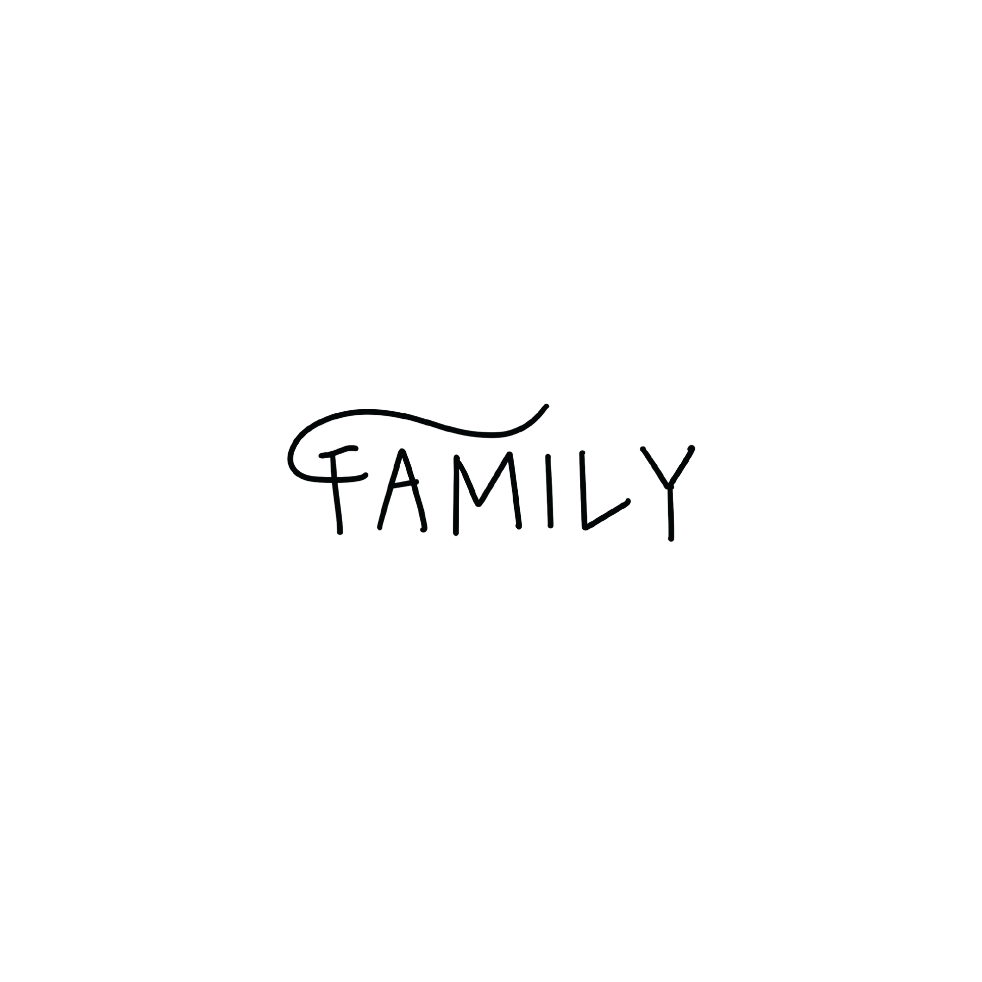 Oh My Ink temporary tattoo - Family