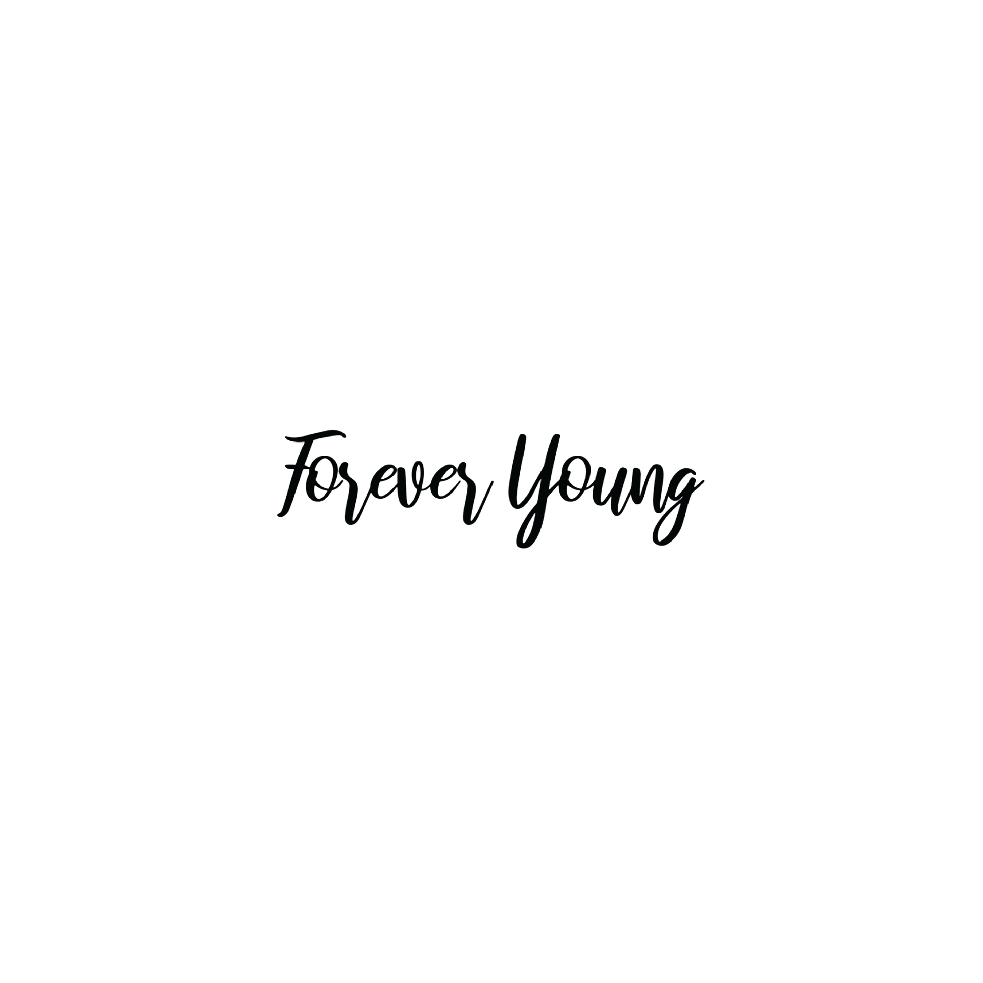 Oh My Ink temporary tattoo - Forever Young