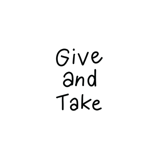 Oh My Ink temporary tattoo - Give and Take