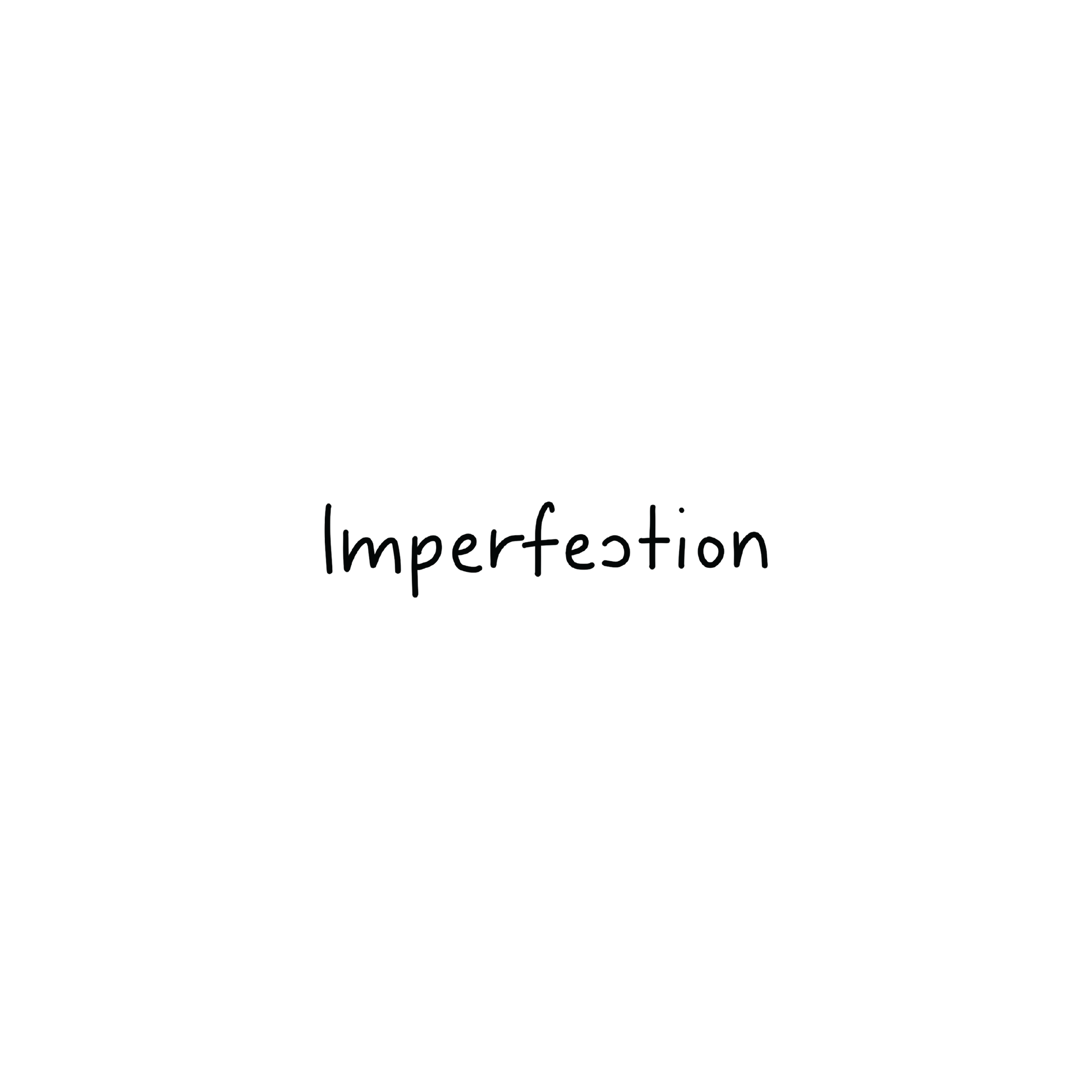 Oh My Ink temporary tattoo - Imperfection