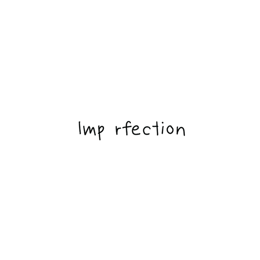 Oh My Ink temporary tattoo - Imprfection