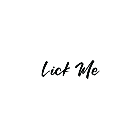 Oh My Ink temporary tattoo - Lick Me