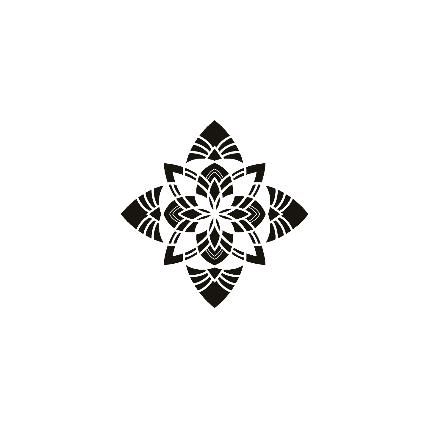 Oh My Ink temporary tattoo - Mandala V2
