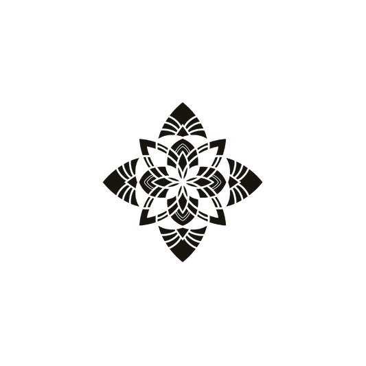 Oh My Ink temporary tattoo - Mandala V2