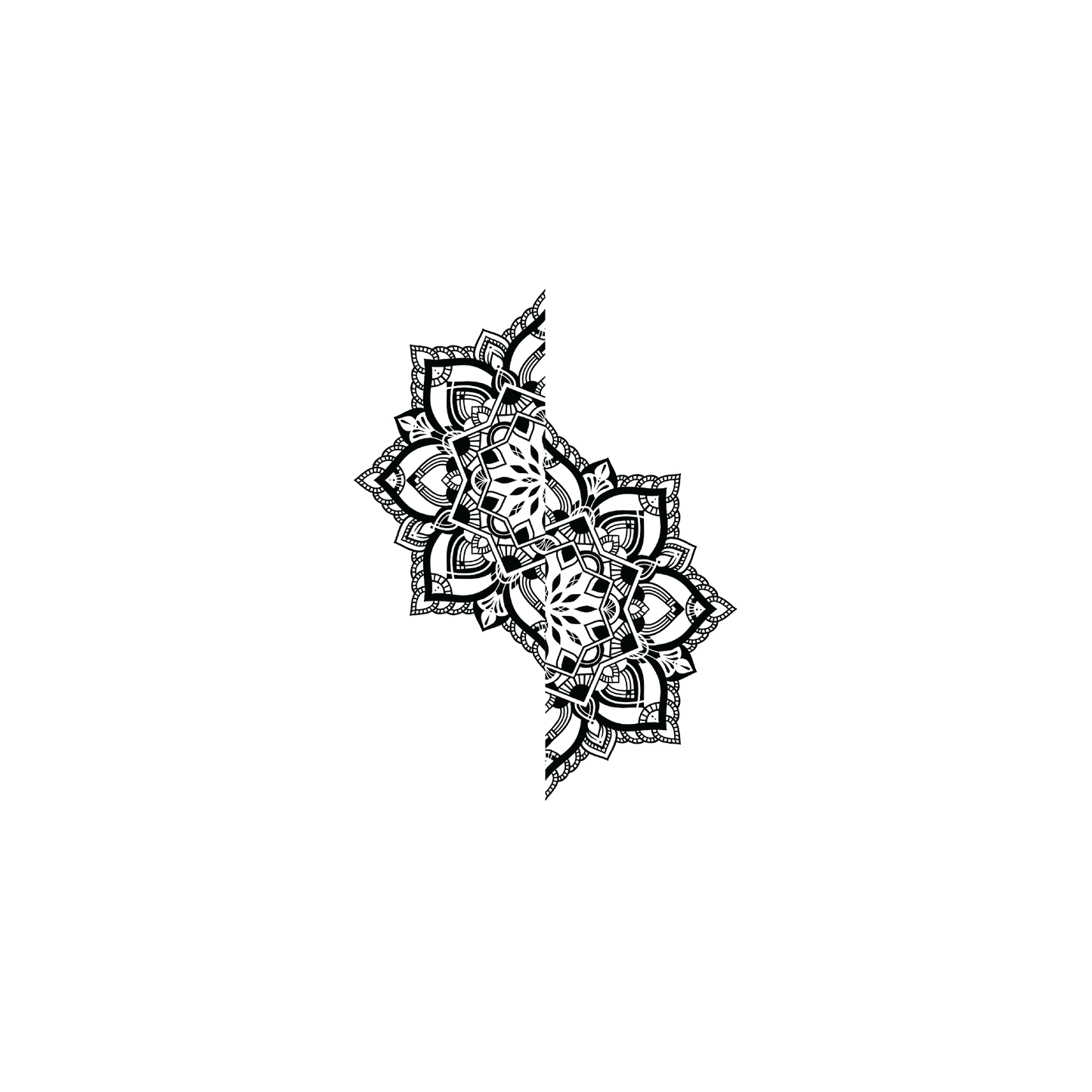 Oh My Ink temporary tattoo - Mandala V8