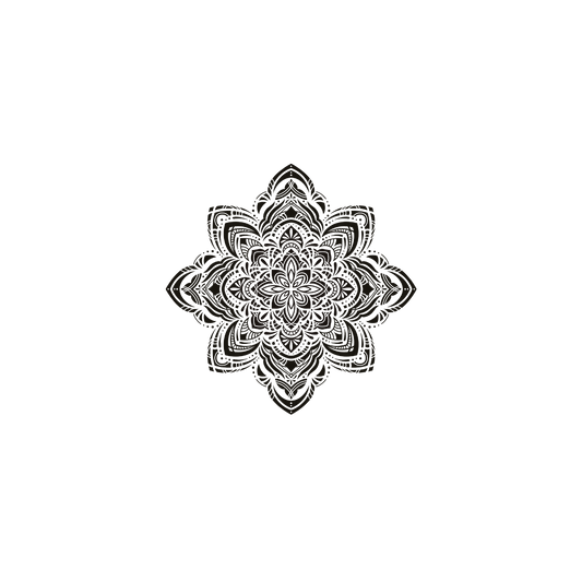 Oh My Ink temporary tattoo - Mandala V9