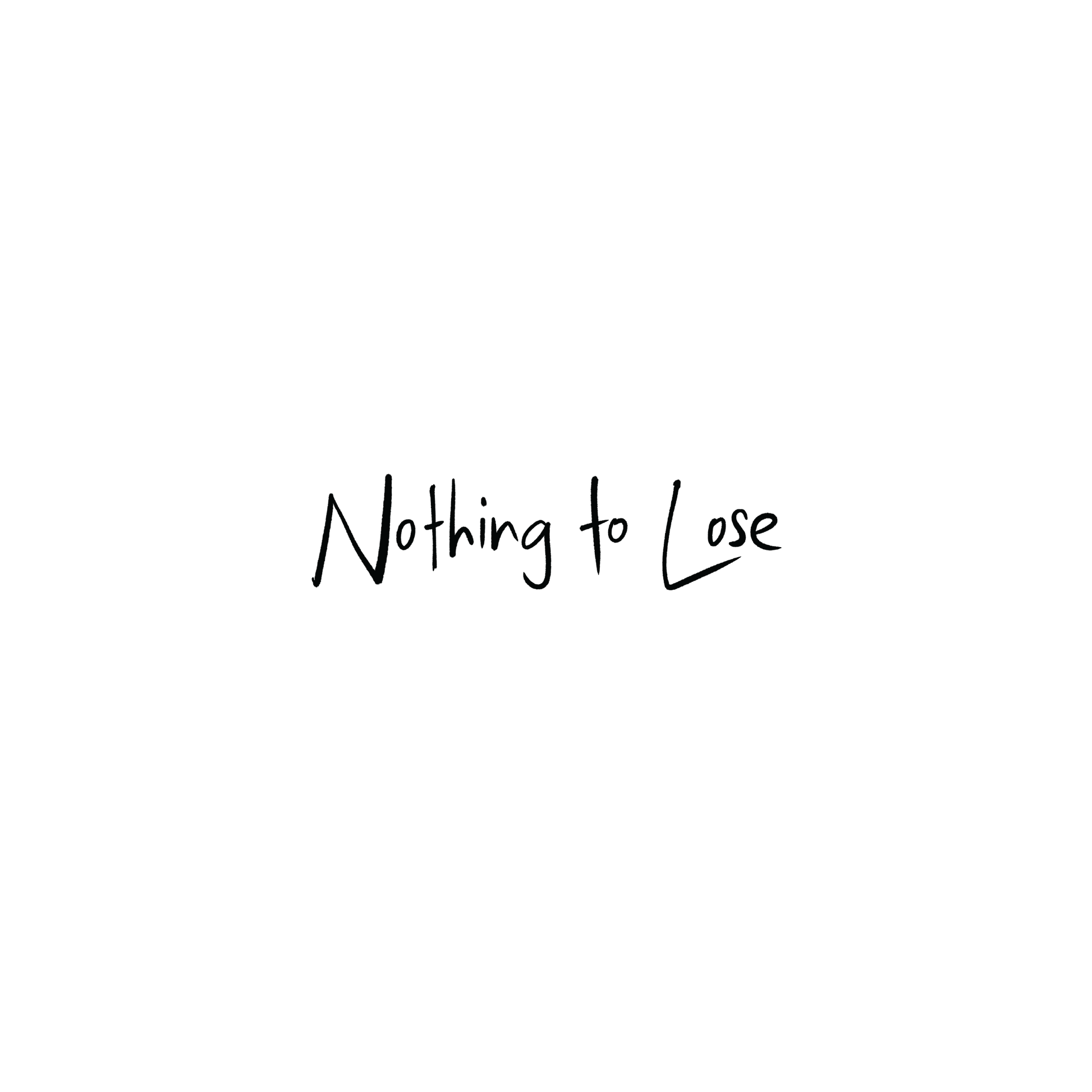Oh My Ink temporary tattoo - Nothing to Lose