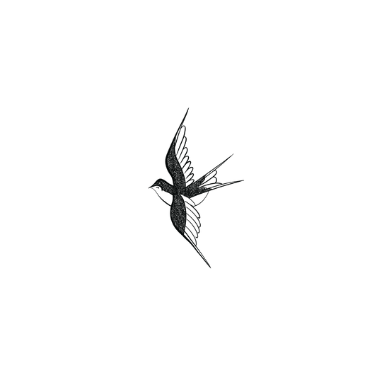 Oh My Ink temporary tattoo - Swallow V2
