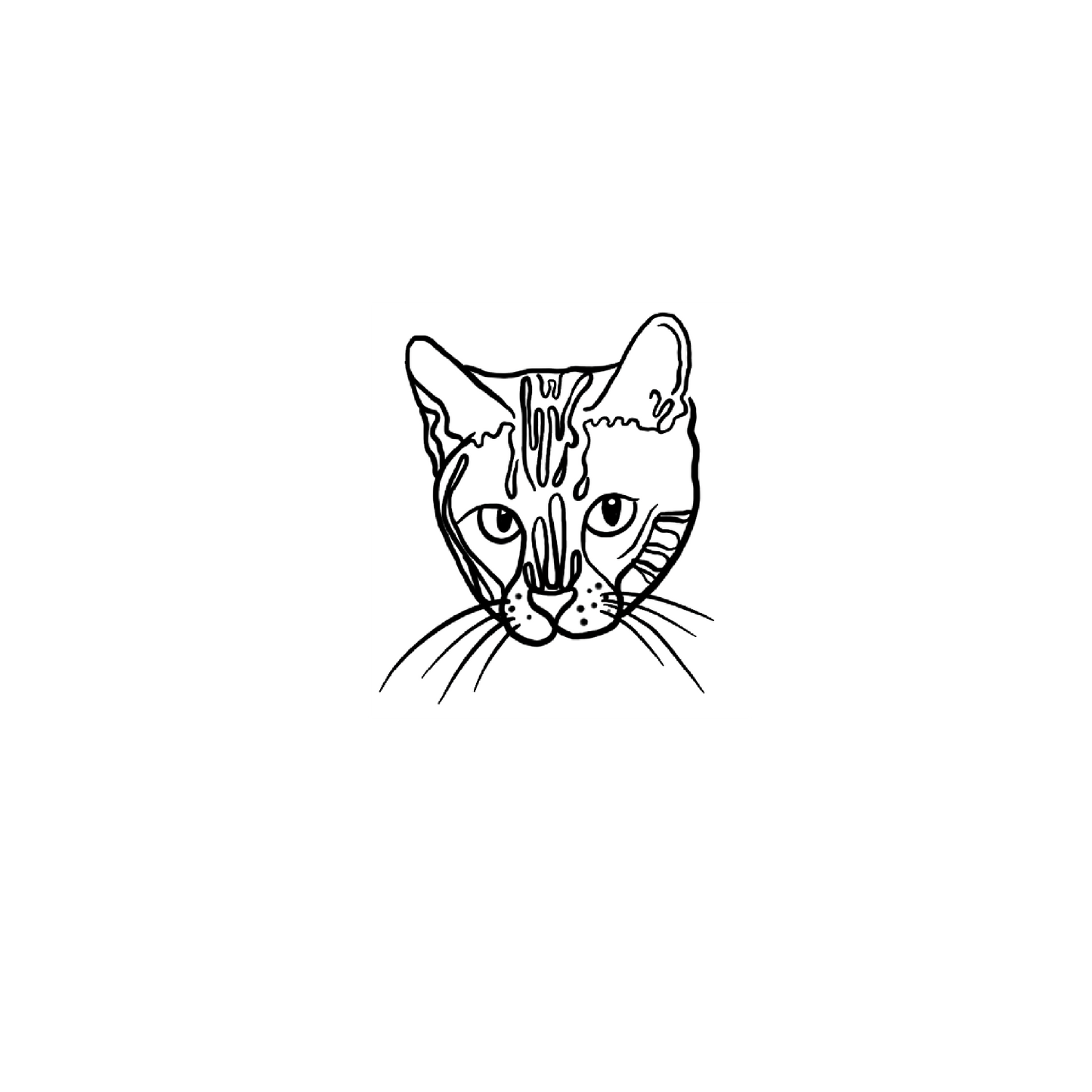 Oh My Ink x SPCA temporary tattoo - Domestic Cat 4