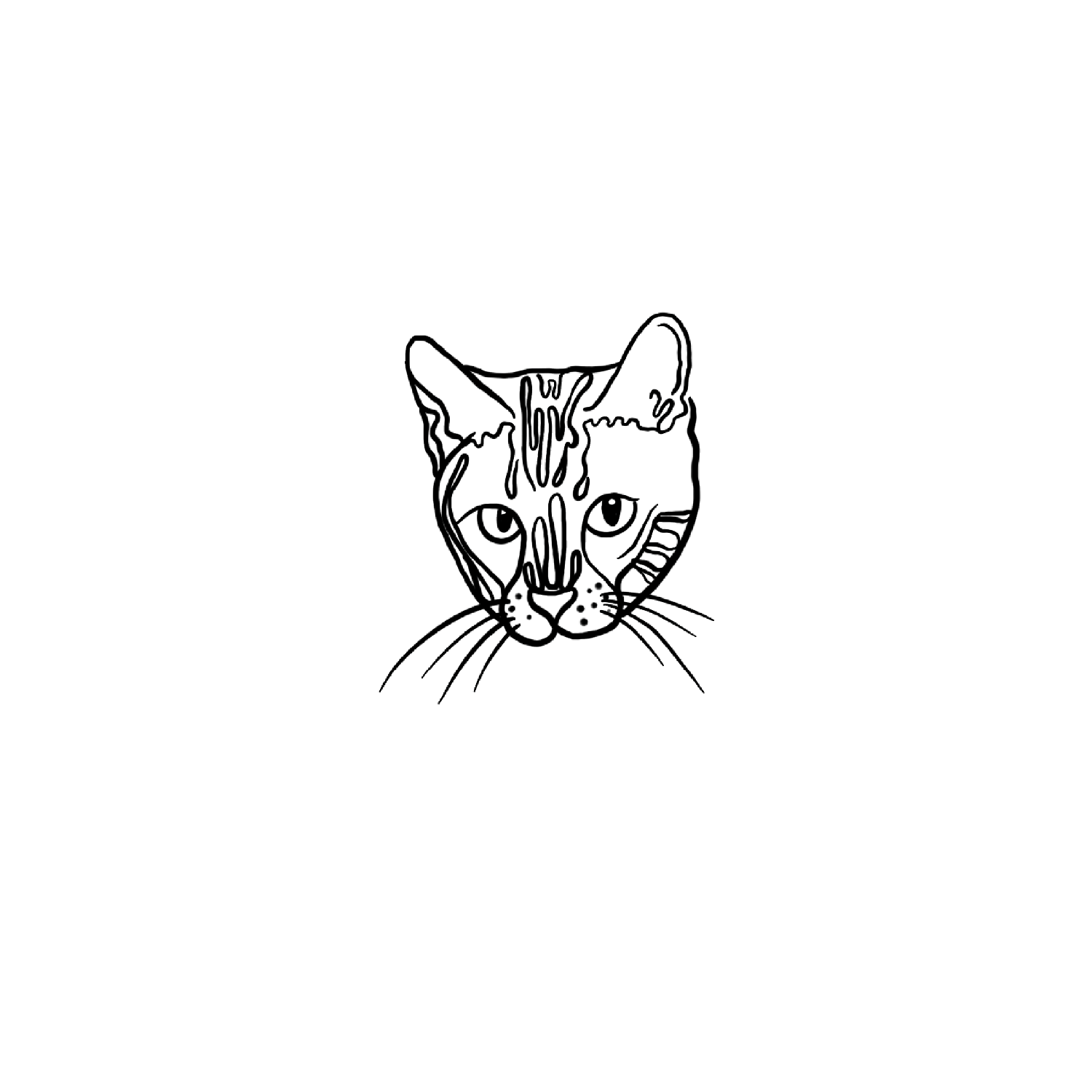 Oh My Ink x SPCA temporary tattoo - Domestic Cat 4
