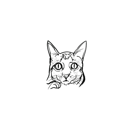 Oh My Ink x SPCA temporary tattoo - Domestic Cat 11