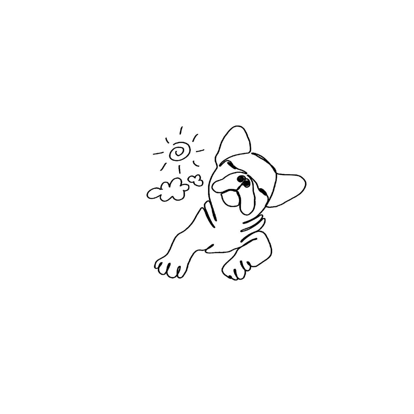 Frenchie 盲盒：半永久紋身