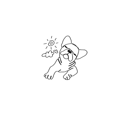 Frenchie 盲盒：半永久紋身