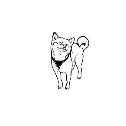 柴犬盲盒：半永久紋身
