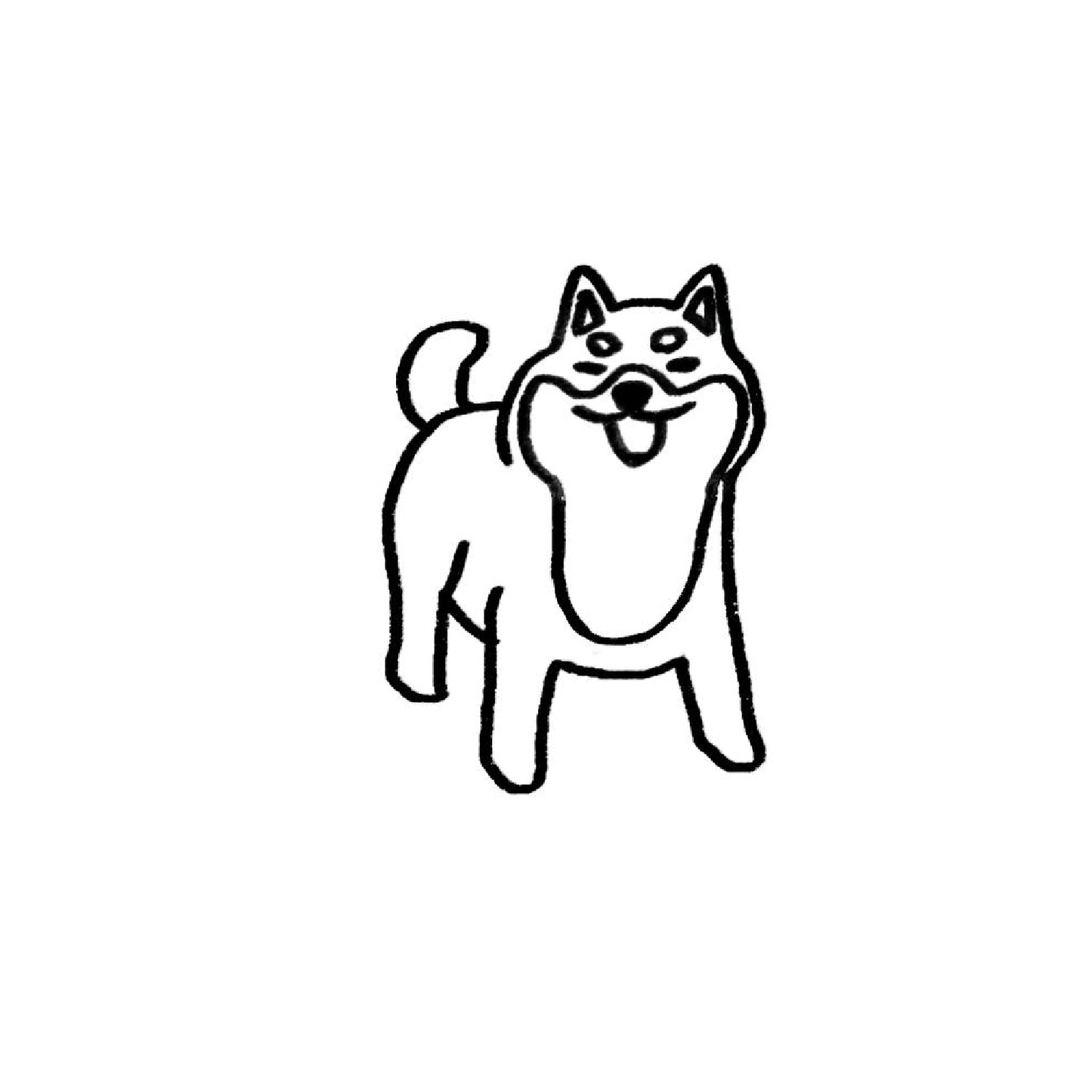 柴犬盲盒：半永久紋身