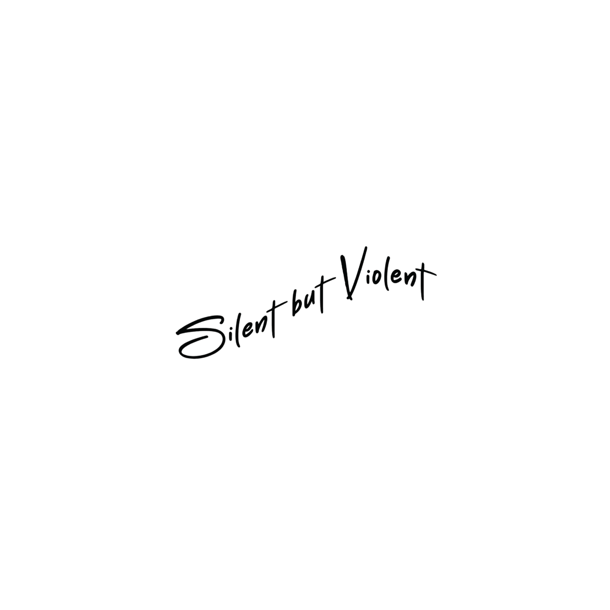 Oh My Ink temporary tattoo - Silent but Violent