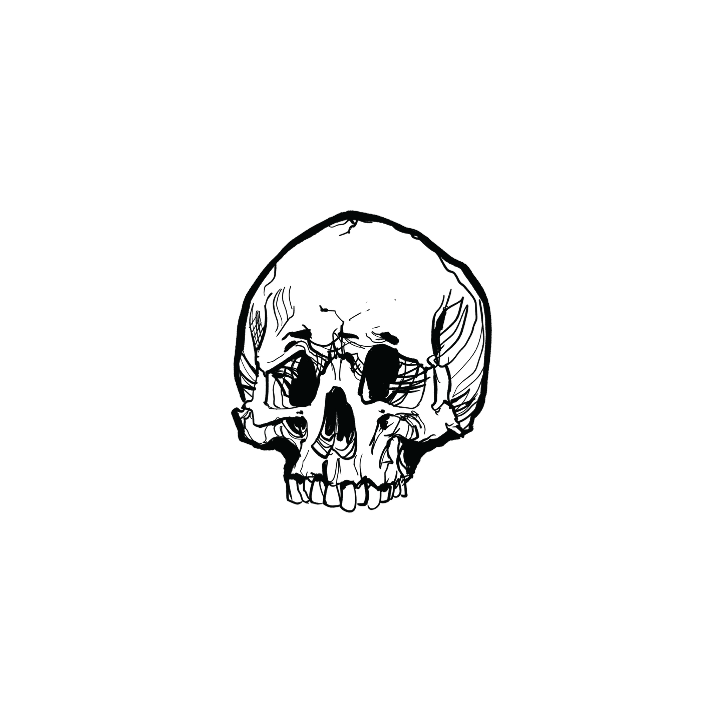 Oh My Ink temporary tattoo - Skull V3