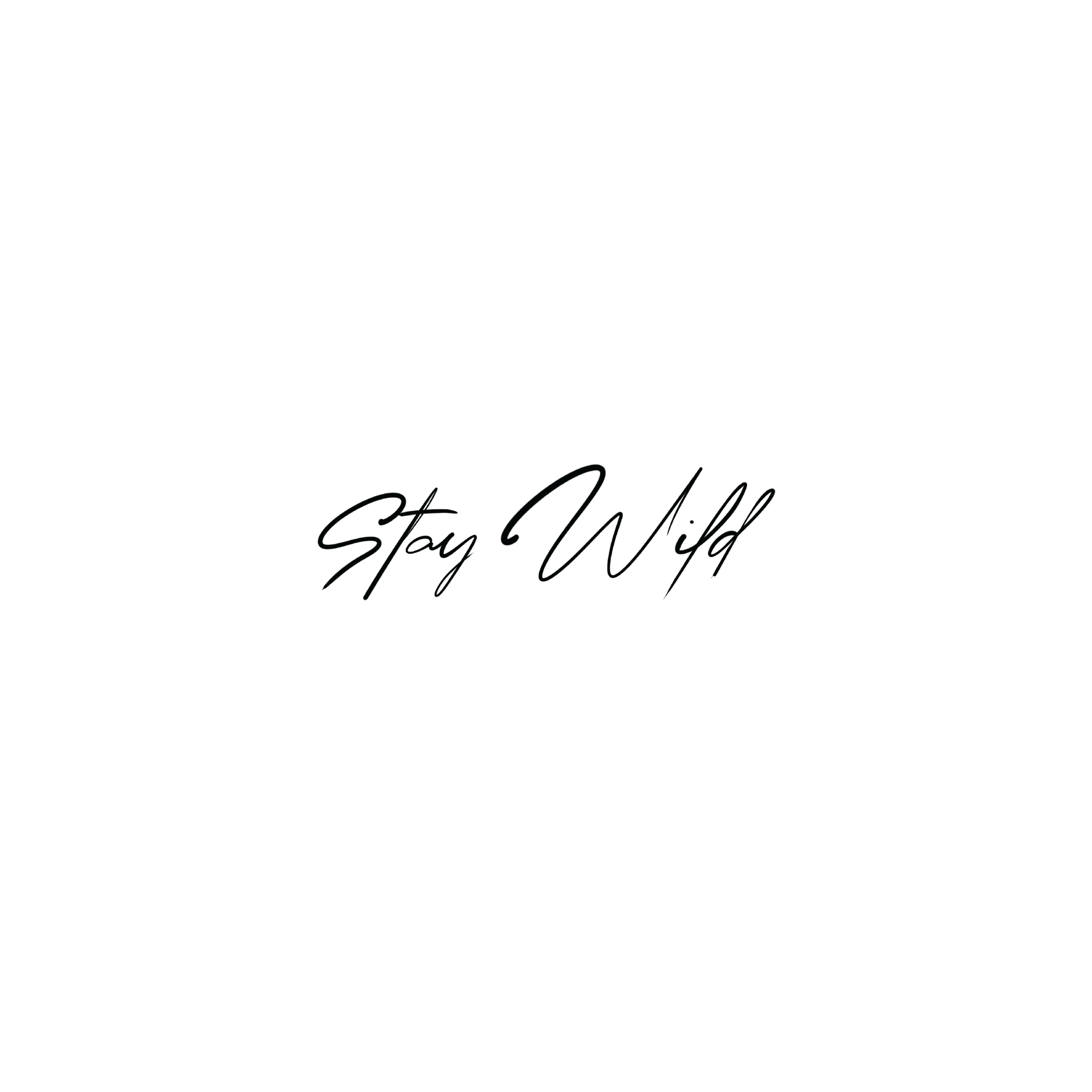 Oh My Ink temporary tattoo - Stay Wild
