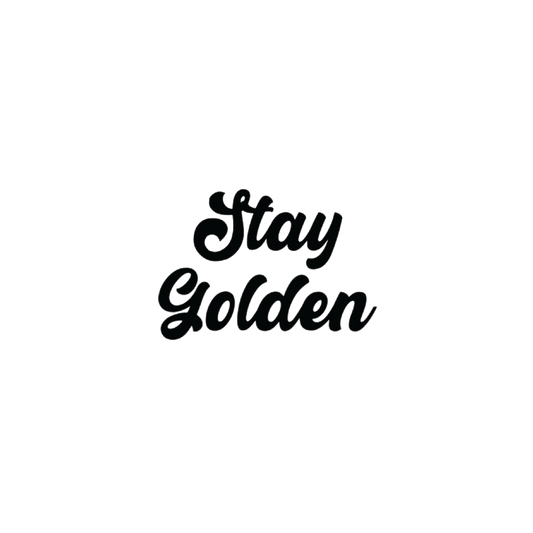 Oh My Ink temporary tattoo - Stay Golden