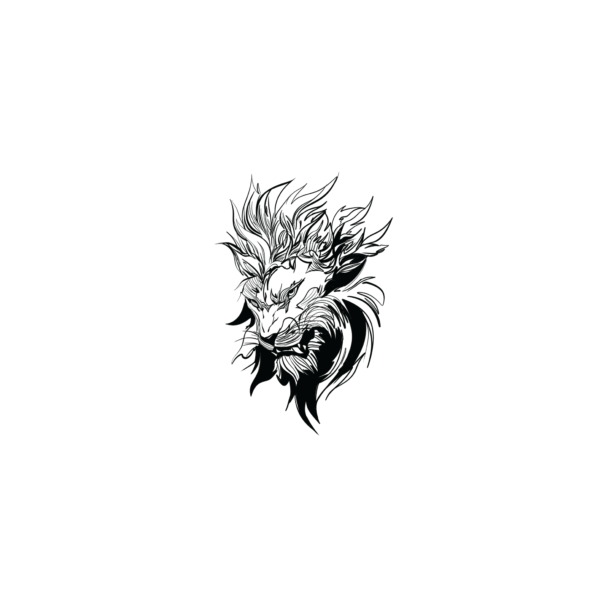 Oh My Ink temporary tattoo - Tigon V1