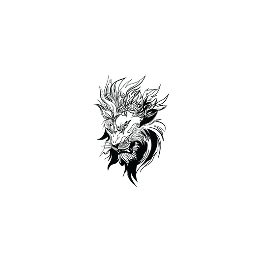 Oh My Ink temporary tattoo - Tigon V1