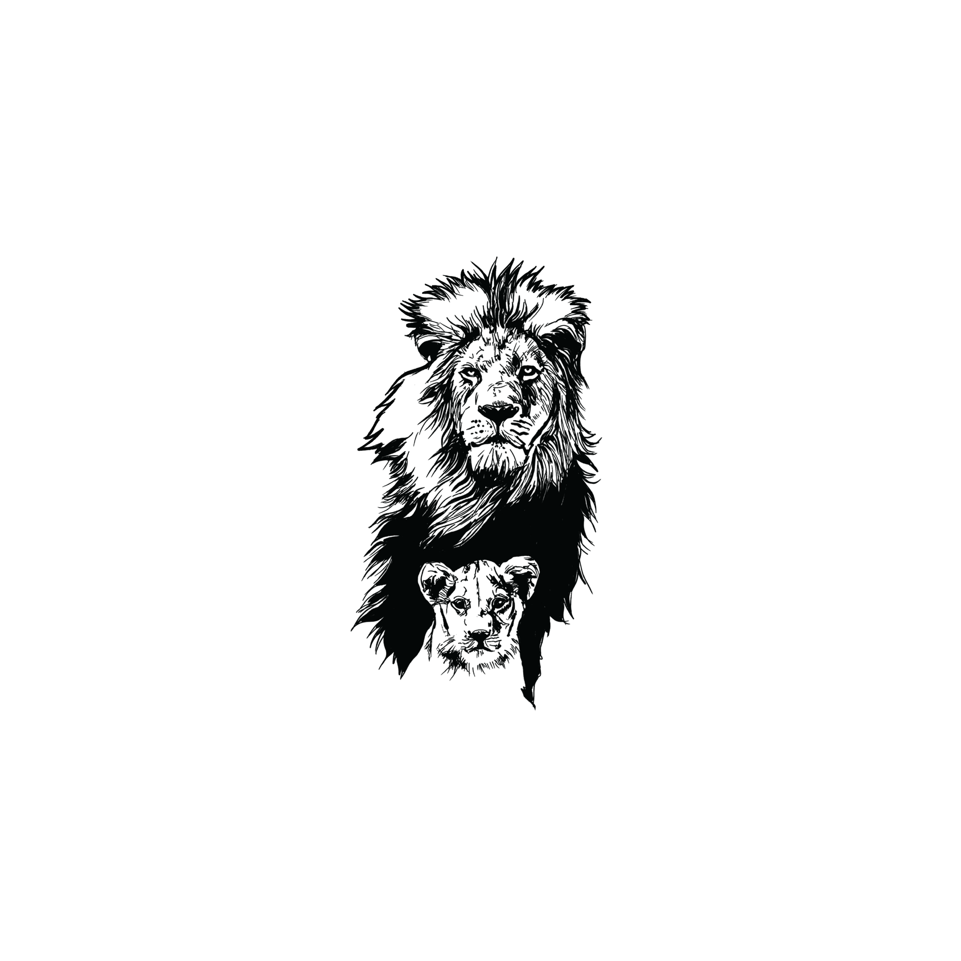 Oh My Ink temporary tattoo - Tigon V2