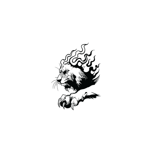 Oh My Ink temporary tattoo - Tigon V7