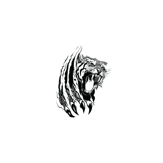 Oh My Ink temporary tattoo - Tigon V8