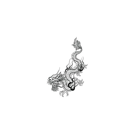Oh My Ink temporary tattoo - Dragon V1