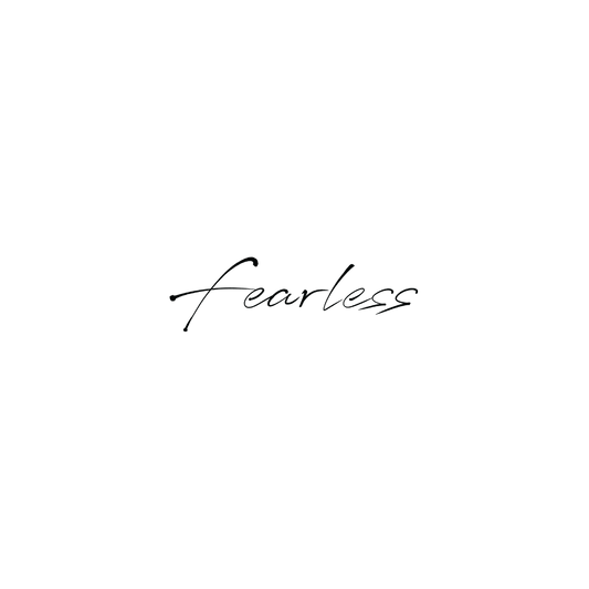 Oh My Ink temporary tattoo - Fearless