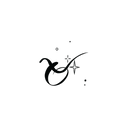 Oh My Ink temporary tattoo - Taurus with Stars
